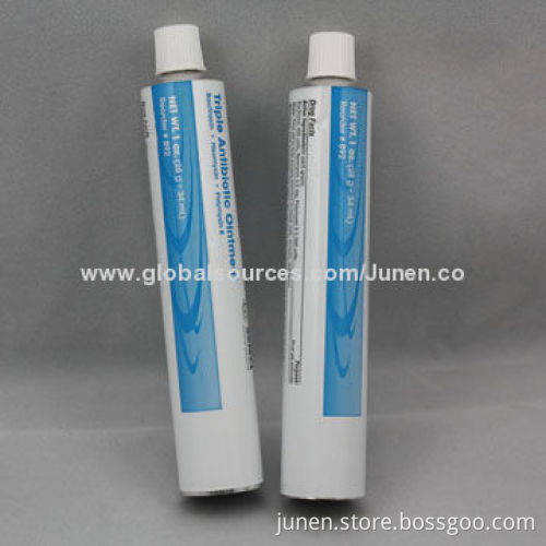 Ointment tube with beautiful printing and corrosion resistance